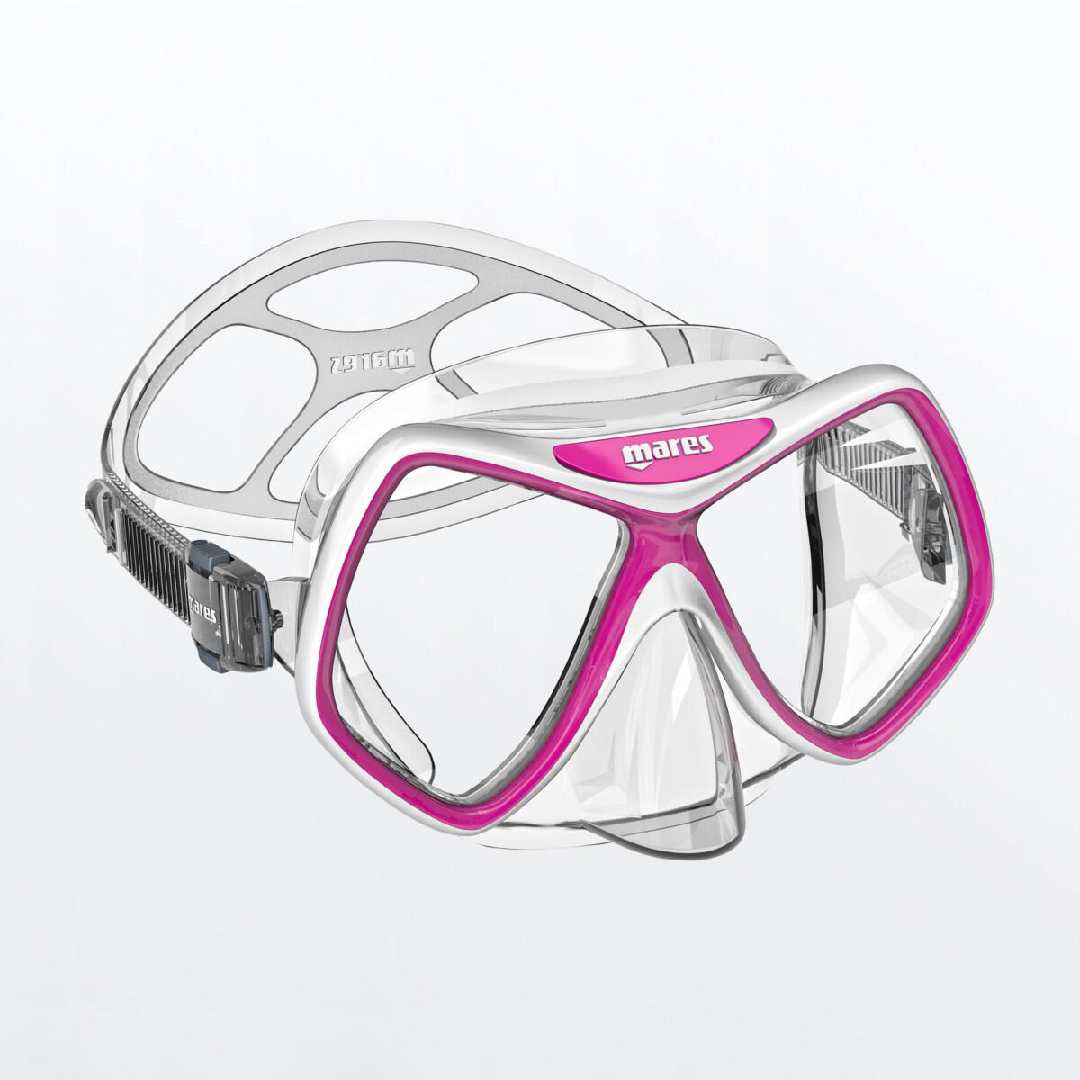 MARES Máscara Snorkel Ridley Adulto Rosa