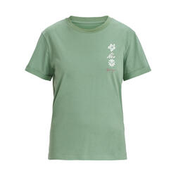 T-shirt à manches courtes OCEANREGULAR ART Vert Femme