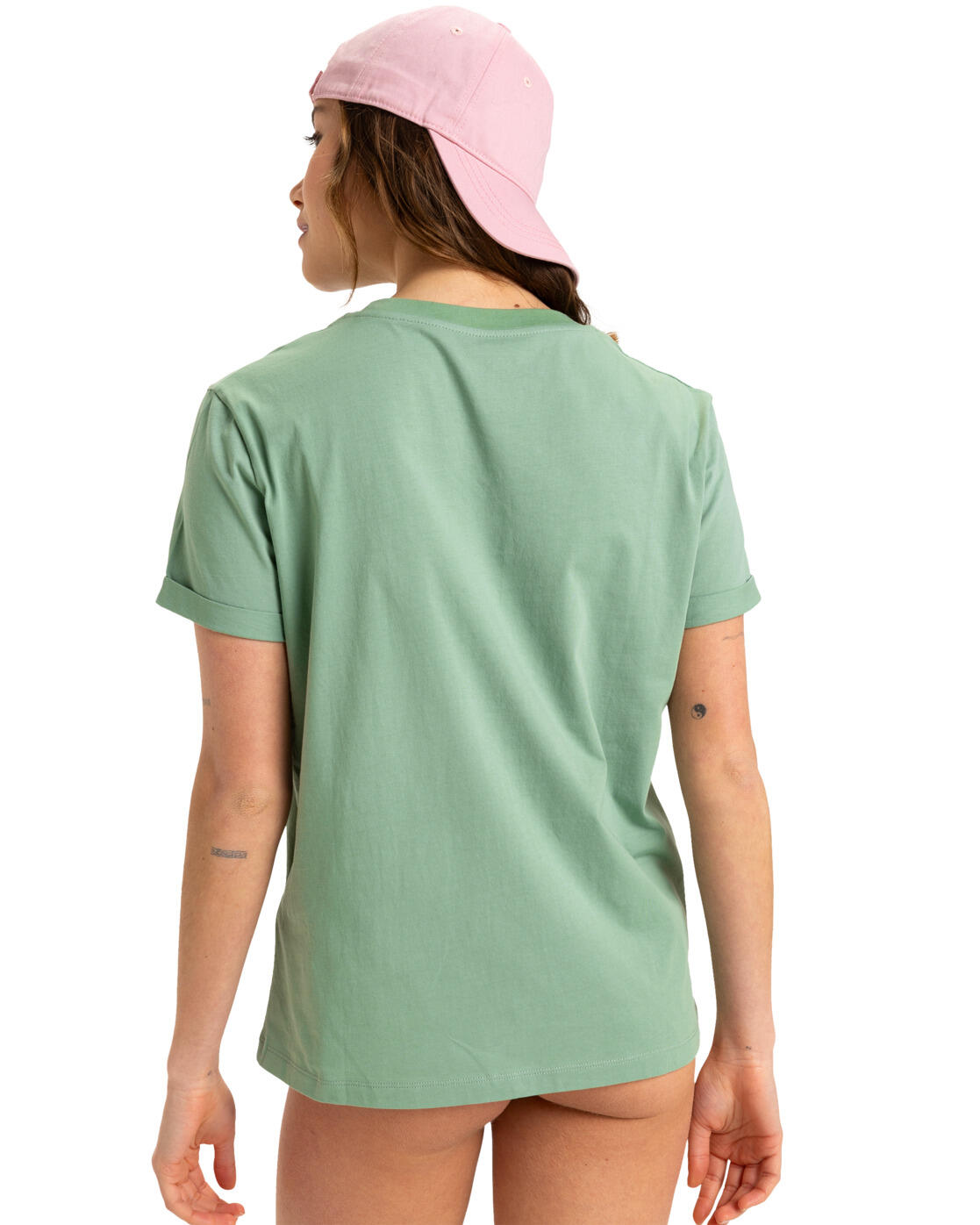 T-shirt à manches courtes OCEANREGULAR ART Vert Femme 2/4