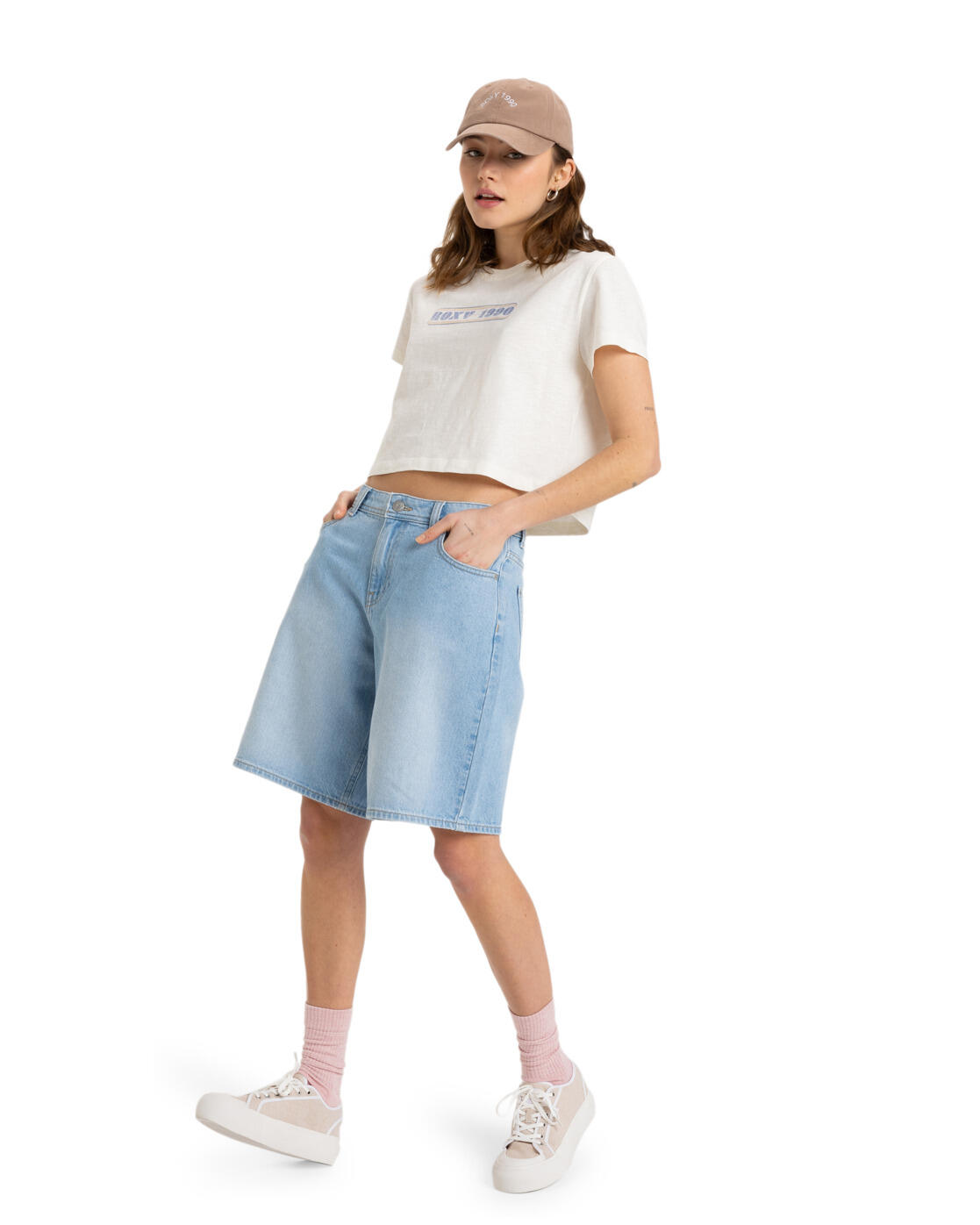 T-shirt à manches courtes MAGIC SWELL Blanc Femme 4/4