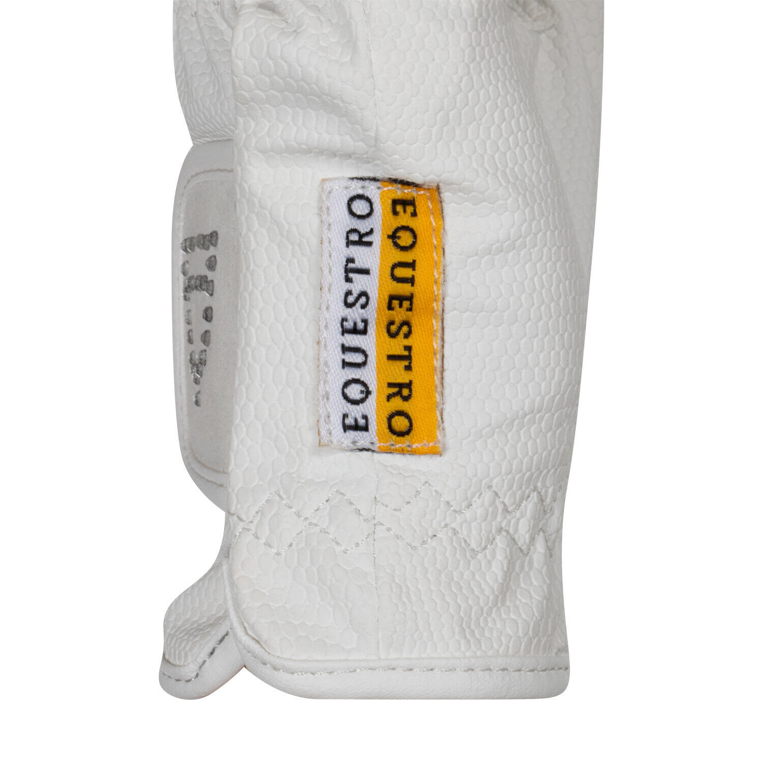 Gants d'équitation avec logo pailleté femme Equestro d 5/5