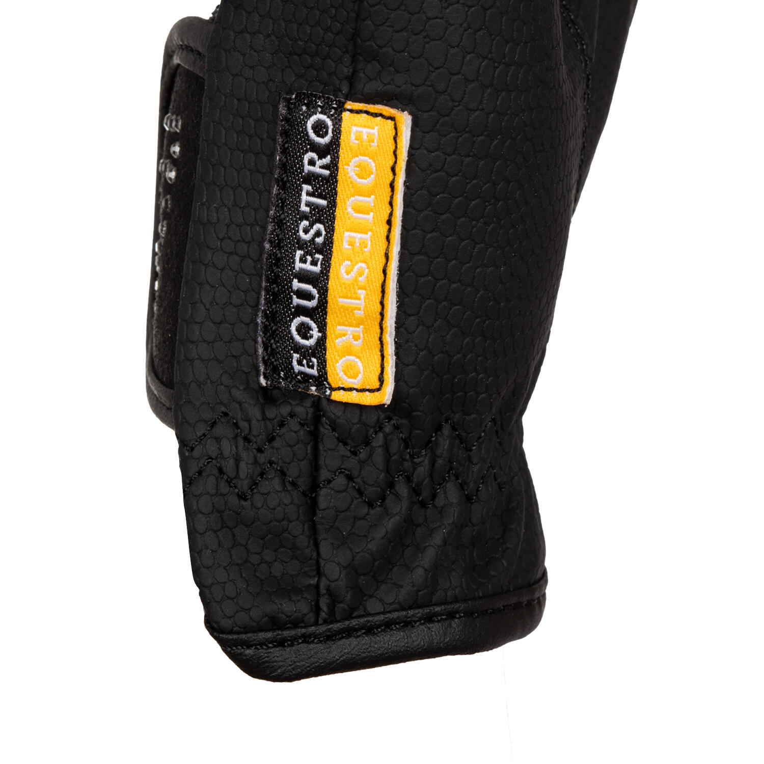Gants d'équitation avec logo pailleté femme Equestro d 5/5