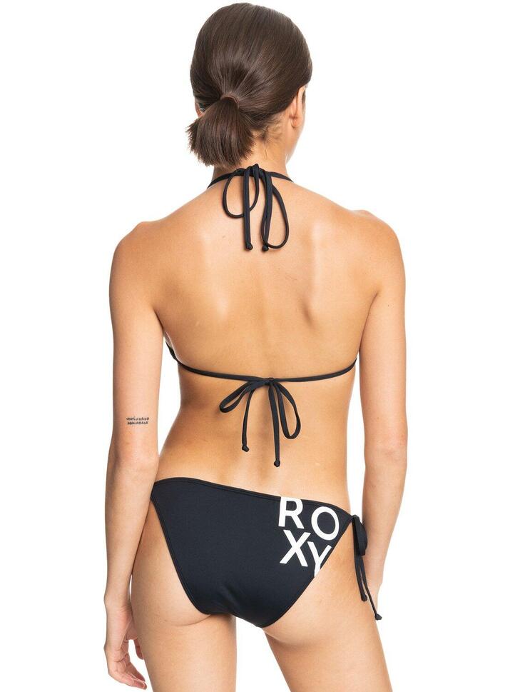 Zestaw trójkątny bikini dla Kobiety BEACH CLASSICS TIE SIDE Czarny