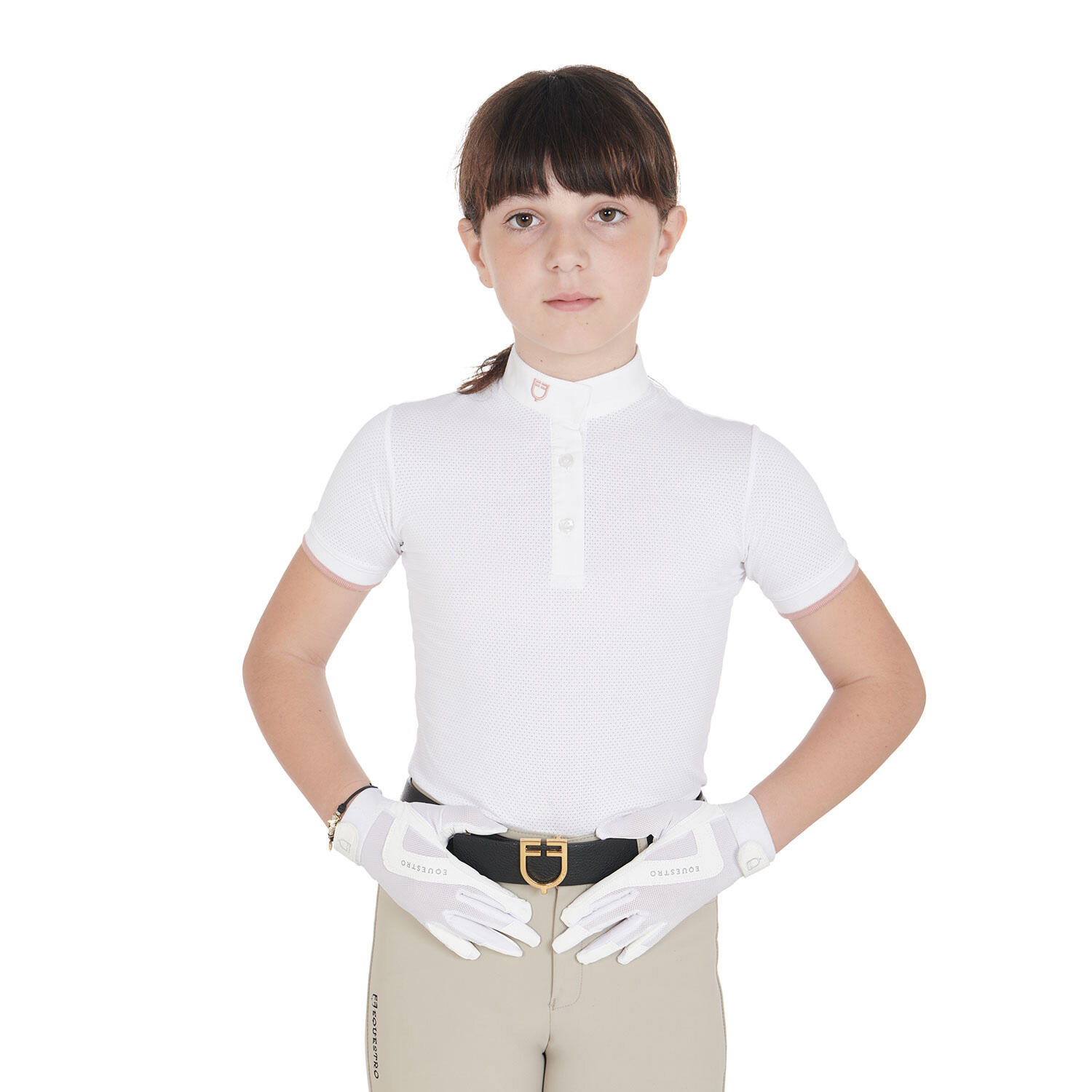 Kinderrijhandschoenen Equestro Sunny 4/4