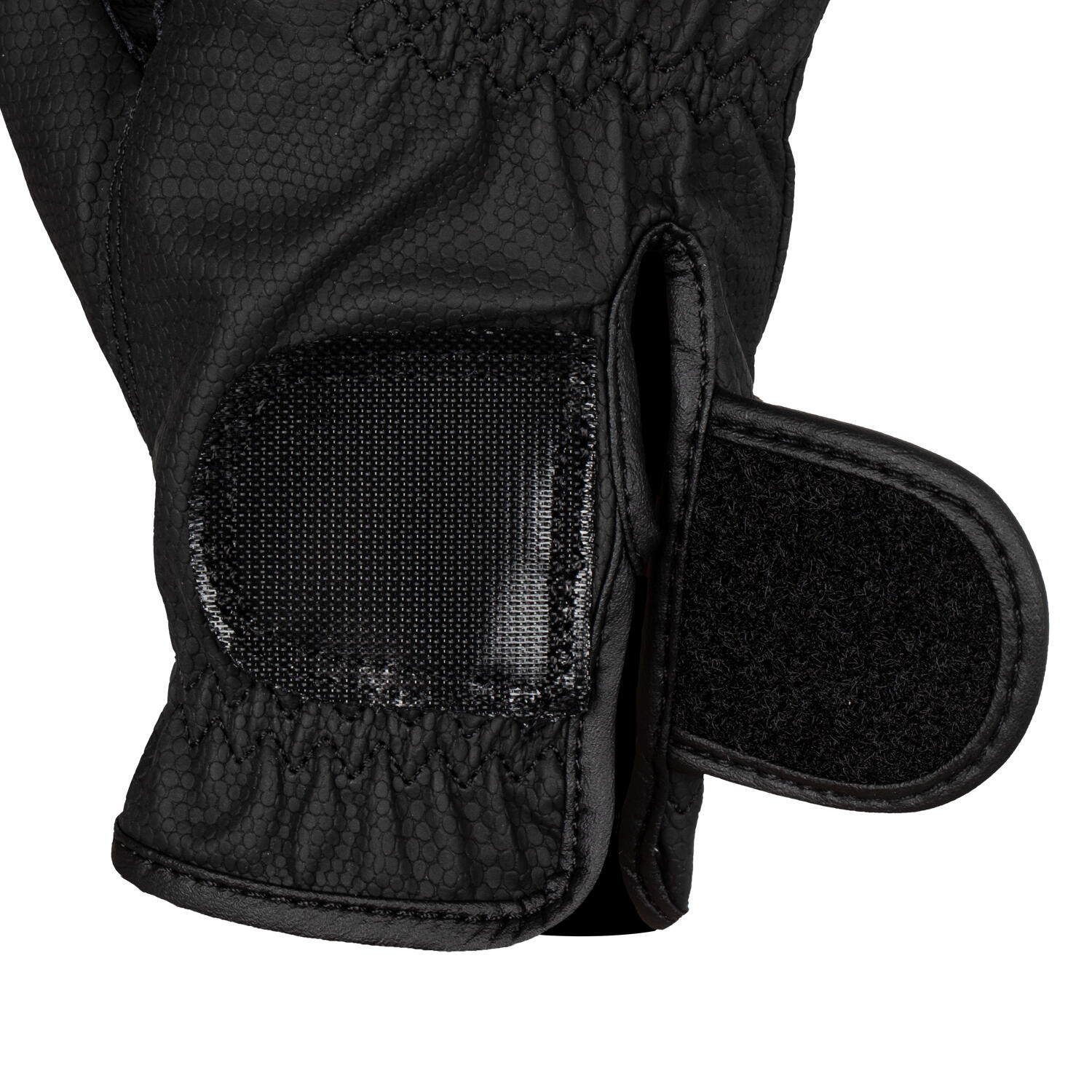 Gants d'équitation avec logo pailleté femme Equestro d 4/5