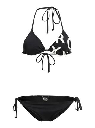 Triangle-Bikini-Set BEACH CLASSICS TS SET Schwarz Damen