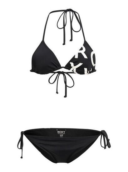 Triangle-Bikini-Set BEACH CLASSICS TS SET Schwarz Damen