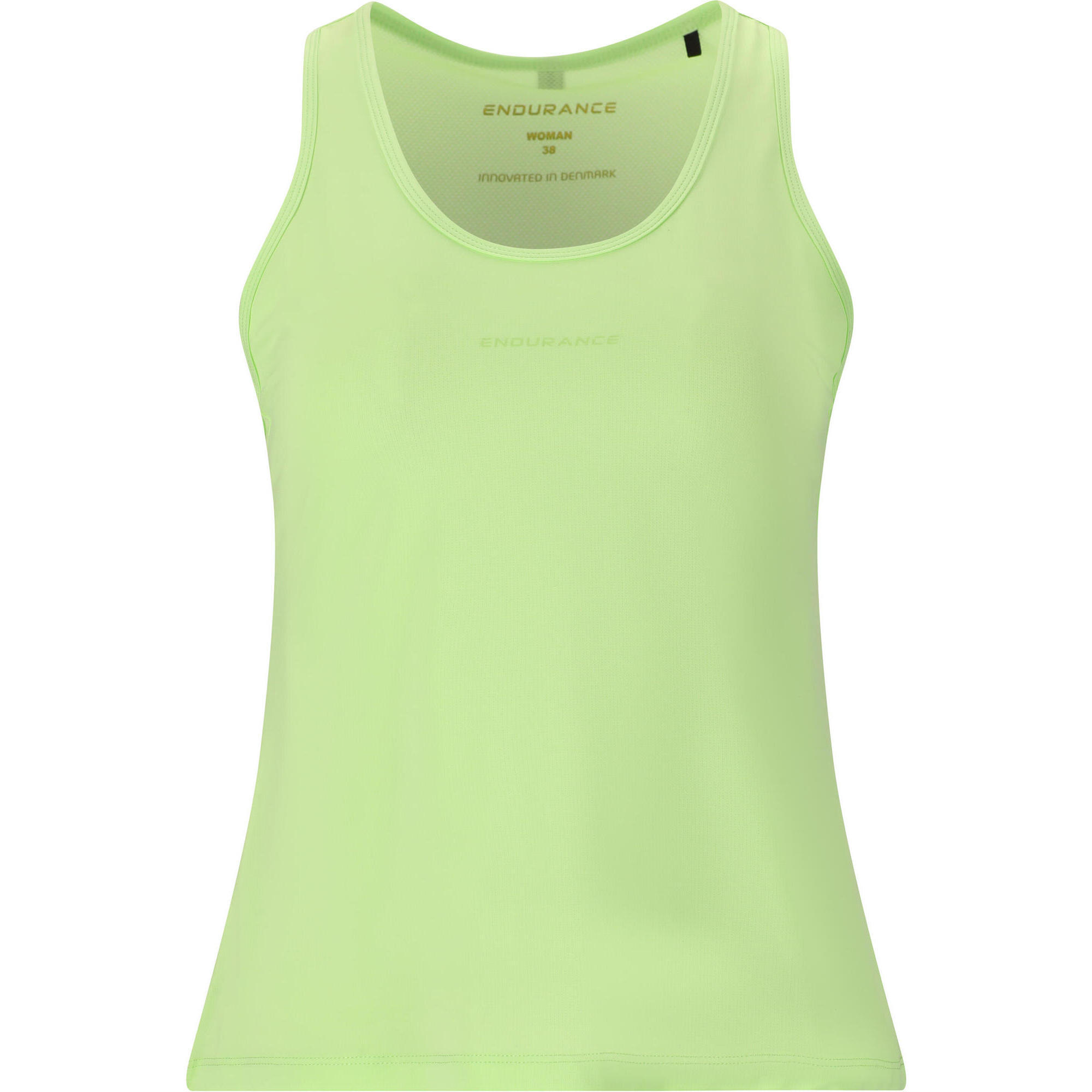 Endurance - Top Nan - Chemise Sans Manche - Vert - Decathlon