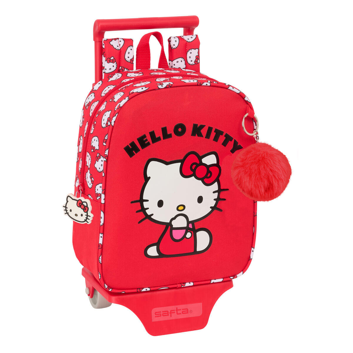 Hello Kitty - Cartable Hello Kitty Iconic Blanc - Sac À Dos - Rouge - Taille Unique - Decathlon