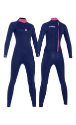 3/2 Pioneer - Zip Dos L/S Combinaison Surf Femme