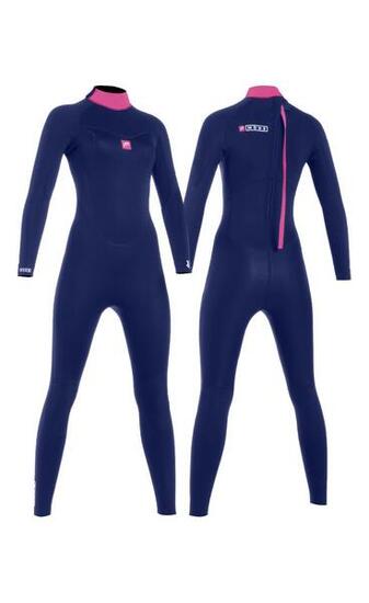 3/2 Pioneer - Zip Dos L/S Combinaison Surf Femme
