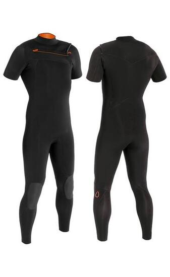 2/2 Priime - Zip Poitrine S/S Combinaison Surf Homme