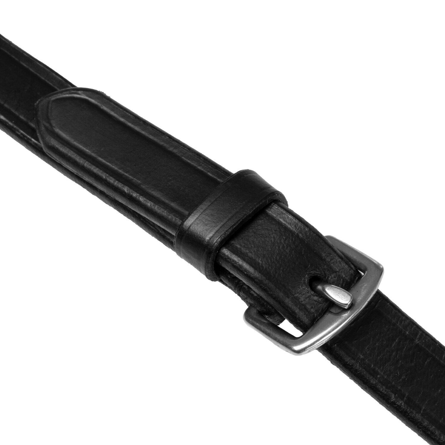 Rênes pour cheval en caoutchouc Equestro Kriss 1.6 3/4