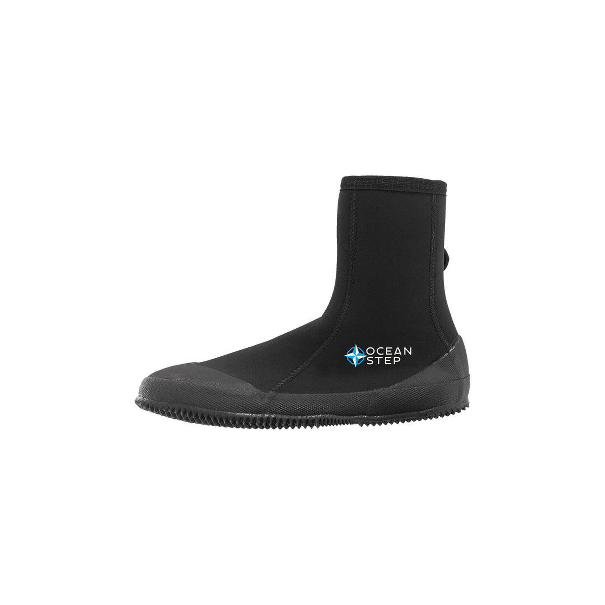Ocean Step - Botillon De Marche Aquatique 3 Mm - Chaussons Néoprène - Noir - 40 - Decathlon