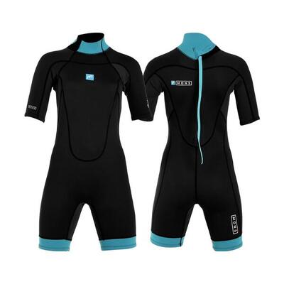 2/2 Pioneer - Zip Dos S/S Combinazione Shorty Surf Donna