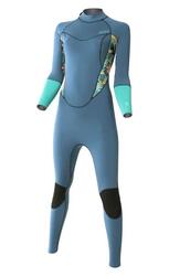 3/2 Pioneer - Zip Dos L/S Combinaison Surf Femme