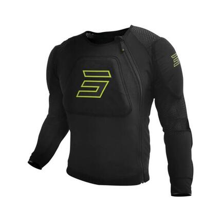 Gilet Shot Prime - Manches longues - Noir/Jaune Néon