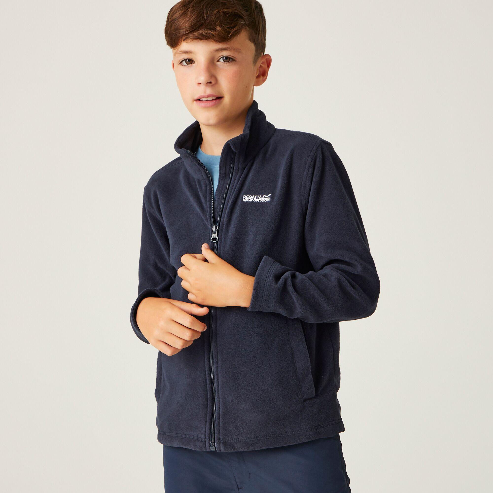 REGATTA King II Kids Lightweight Hiking Fleece