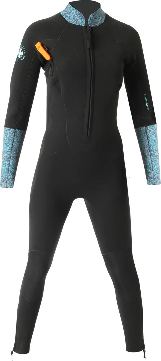 OCEAN STEP 3/2 Dual Zip Neoprenanzug Langseite Damen
