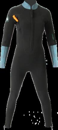 3/2 Dual Zip - Damen Long John Neoprenanzug
