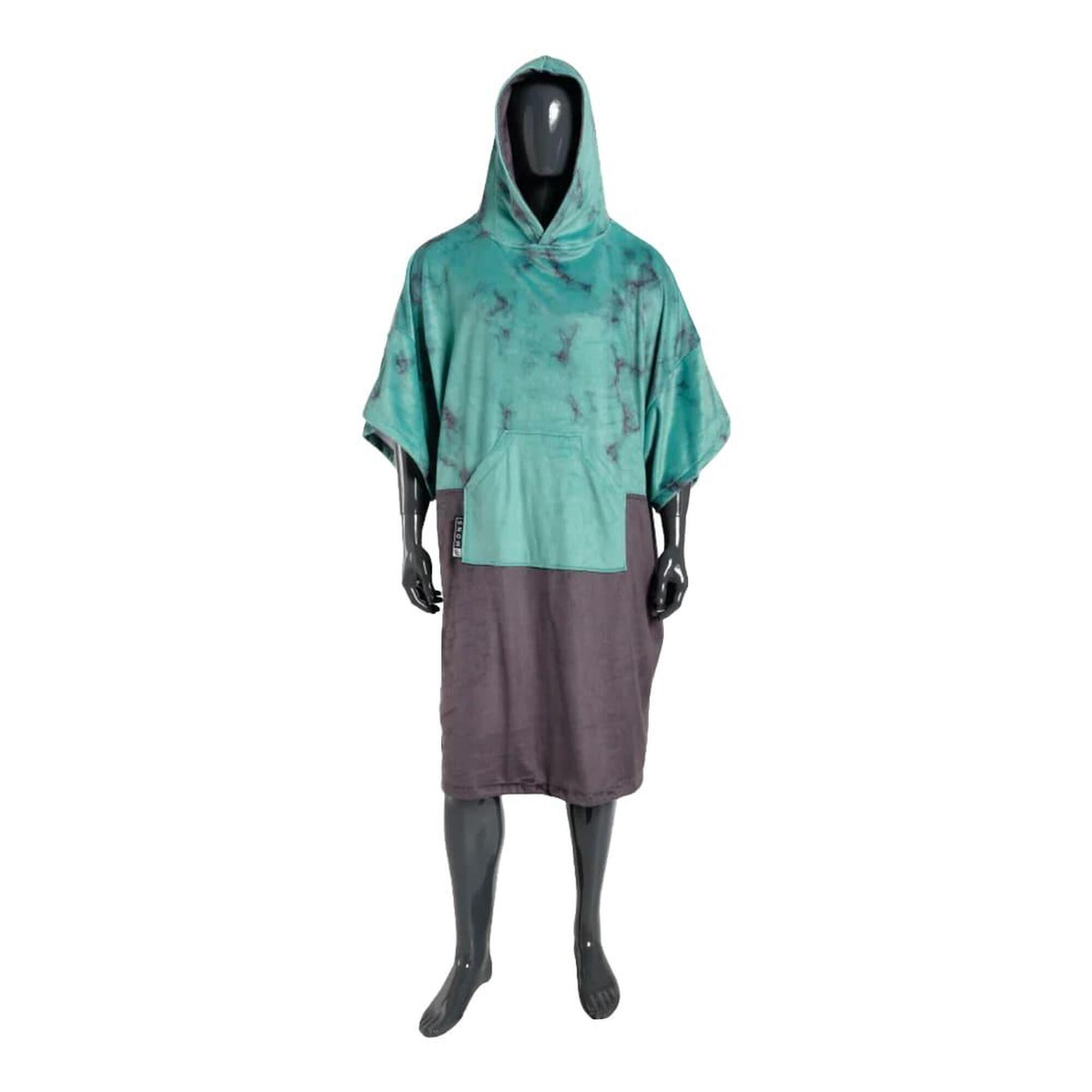 Mdns - Plush - Poncho Surf Adulte - Poncho - Vert - Taille Unique - Decathlon