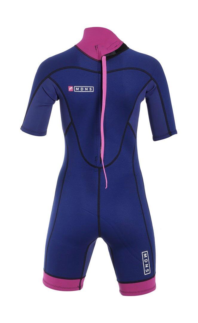 2/2 Pioneer - Zip Dos S/S Combinação Shorty Surf Mulher 2/3