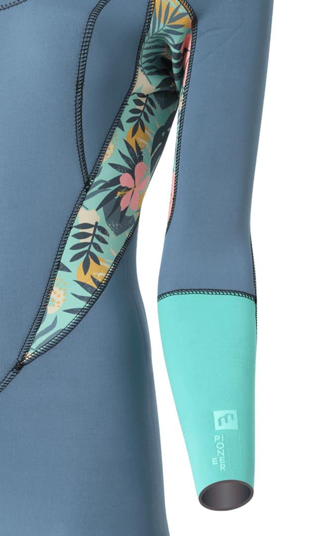 5/4/3 Pioneer - Zip Dos L/S Fato de Surf Mulher 5/7