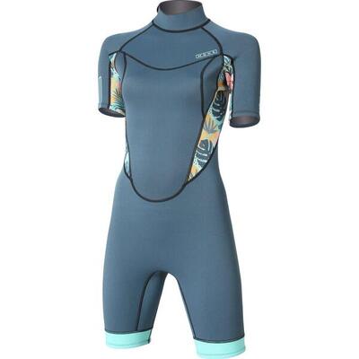 2/2 Pioneer - Zip Dos S/S Kurzanzug Shorty Surf Mädchen Kinder
