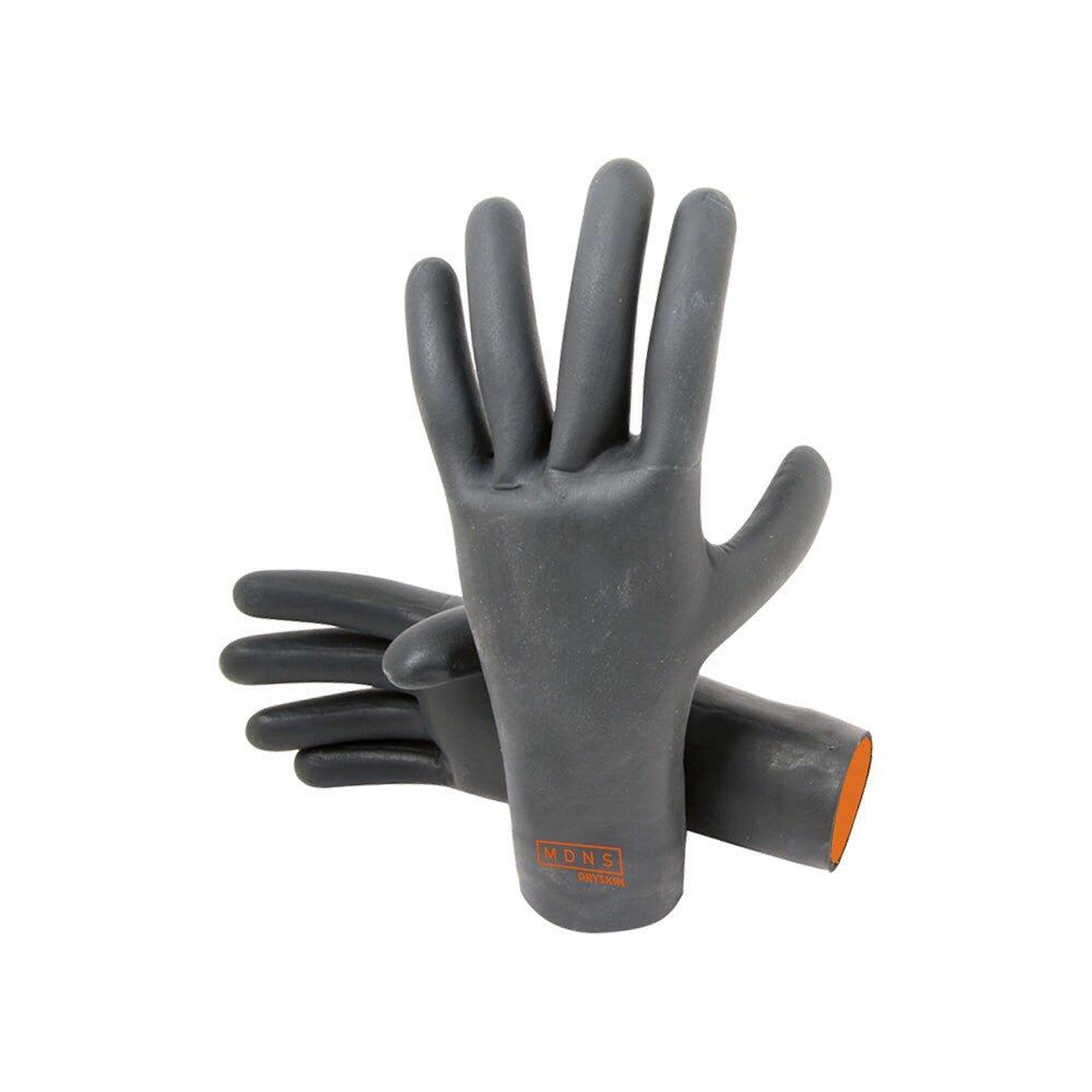 Mdns - Priime - Dryskin 2 Mm Gants De Surf En Néoprène Adulte - Gants Néoprène - Noir|orange - 42 M/l - Decathlon