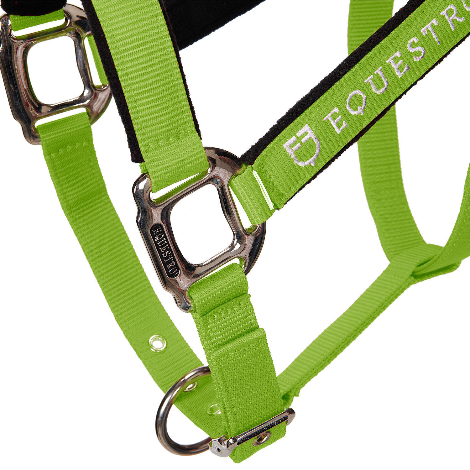 Licol pour cheval avec longueur Equestro Modello Shiny Fittings 7/7