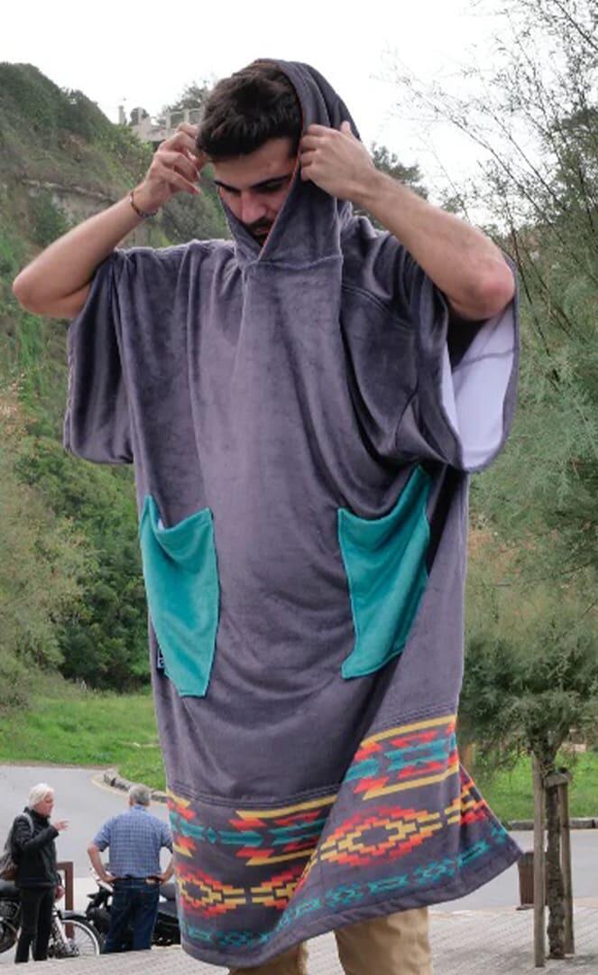 Plush - Poncho de Surf para Adultos 2/4