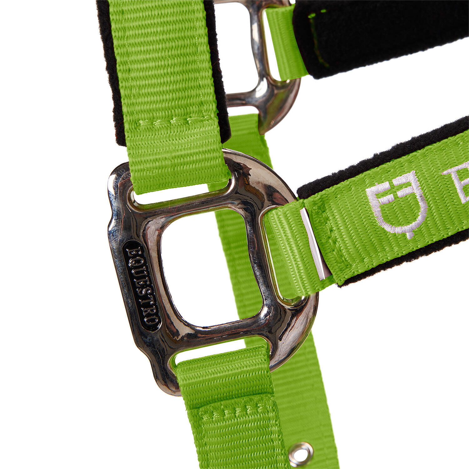 Licol pour cheval avec longueur Equestro Modello Shiny Fittings 4/7