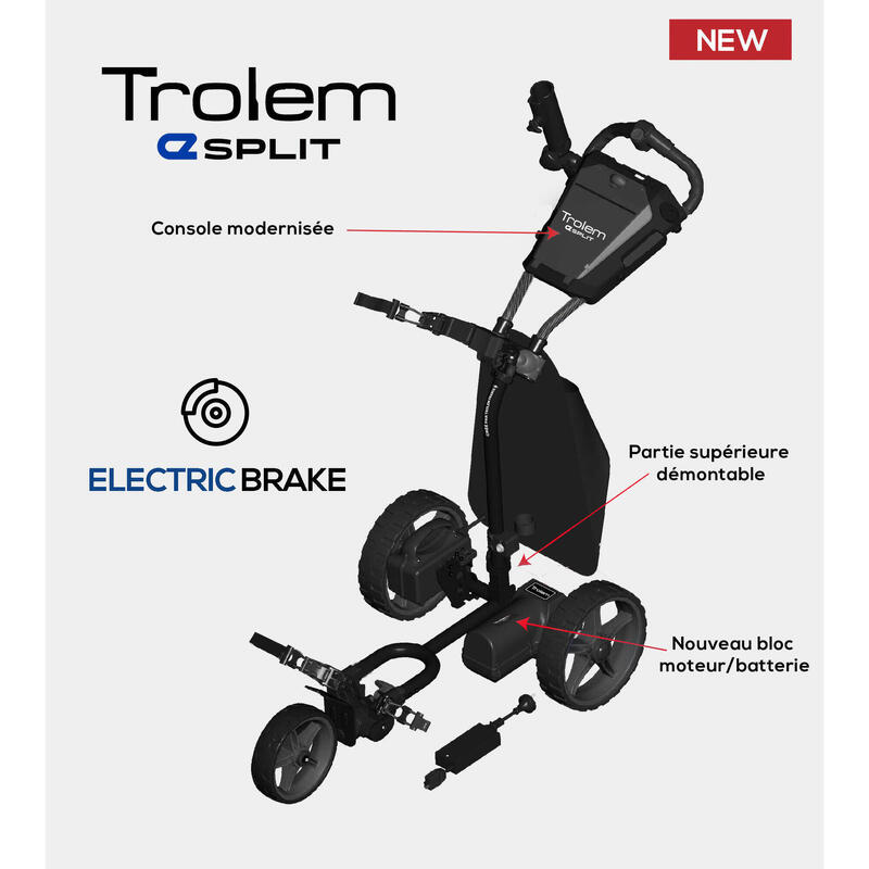 CHARIOT DE GOLF ÉLECTRIQUE eSPLIT