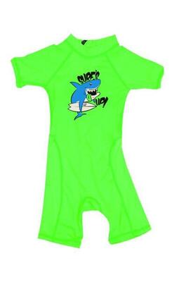 Logo - Shorty S/S UPF 50 Lycra Surf Baby
