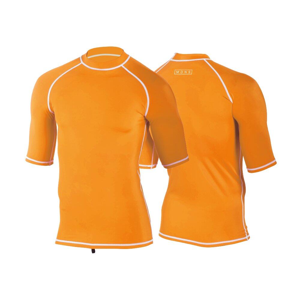 Mdns - Colorblock - Lycra S/s Upf 50 Surf Homme - Sous Combinaison - Orange - 38 S - Decathlon