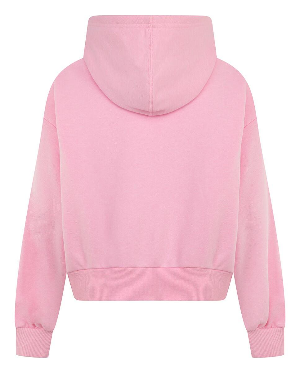 Felpa ragazza converse lt jellyfish jitter - rosa - cotone garzato 2/3