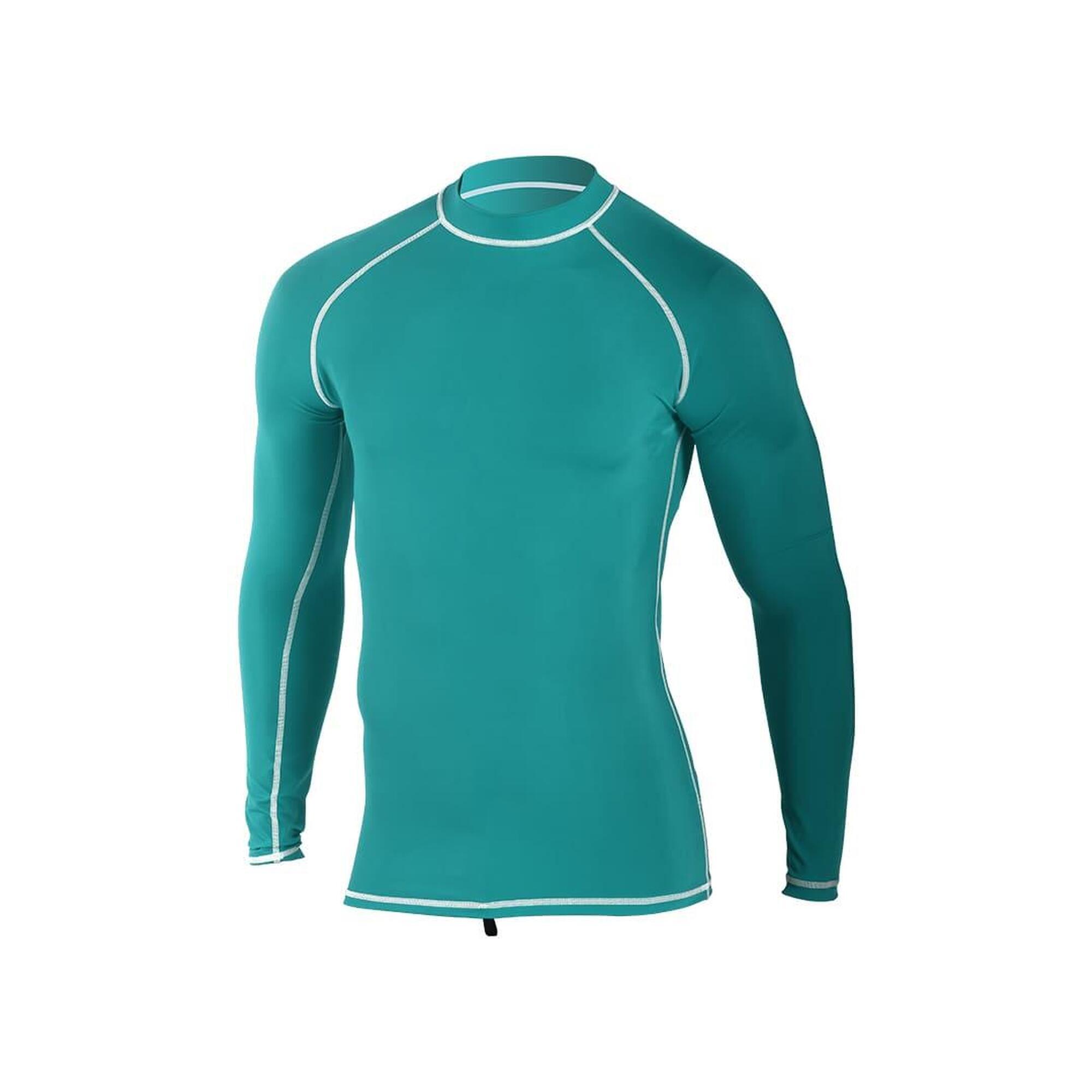 Mdns - Colorblock - Lycra L/s Upf 50 Surf Homme - Sous Combinaison - Vert - 38 S - Decathlon