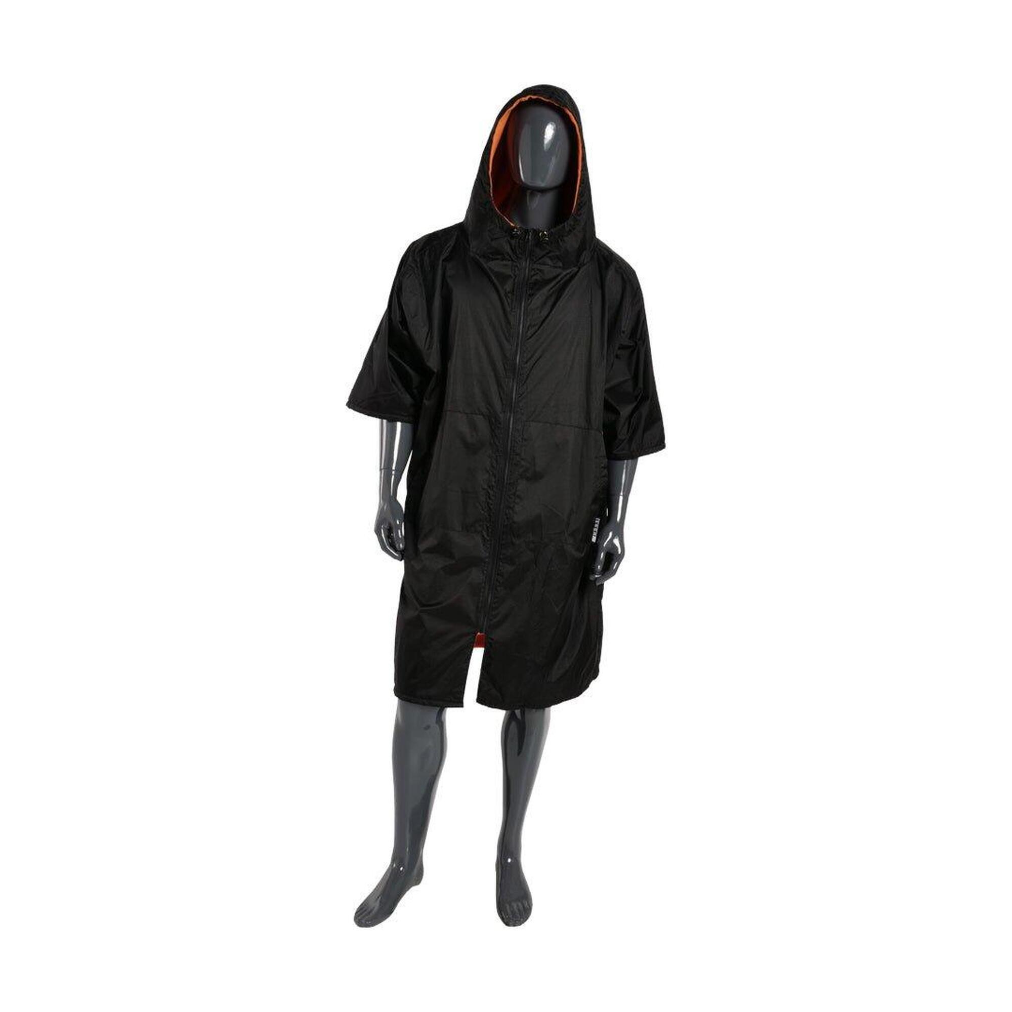 Mdns - Stay Dry - Poncho Adulte - Poncho - Noir|orange - Taille Unique - Decathlon