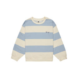 Sweat à col rond LITTLE THINGS Bleu Fille