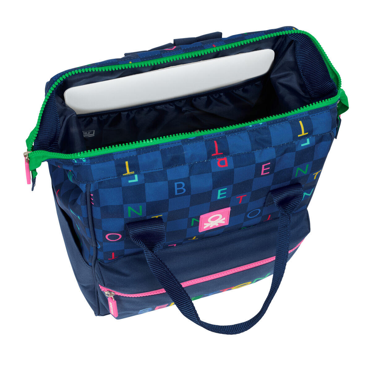 Cartable Benetton benetton Blue marine 2/4