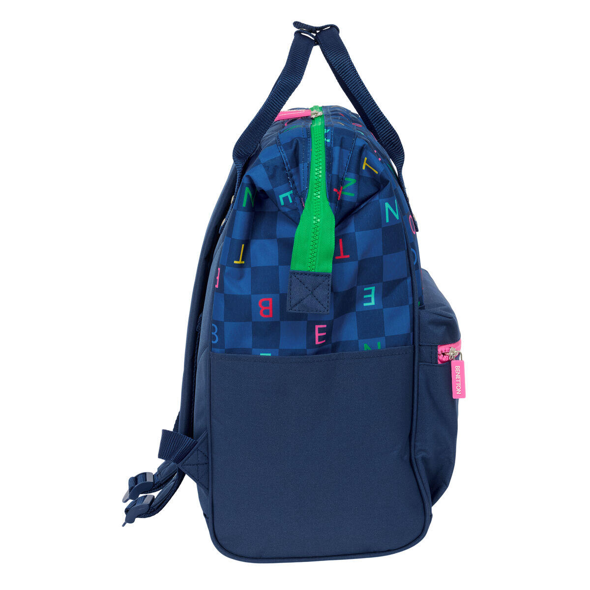 Cartable Benetton benetton Blue marine 3/4