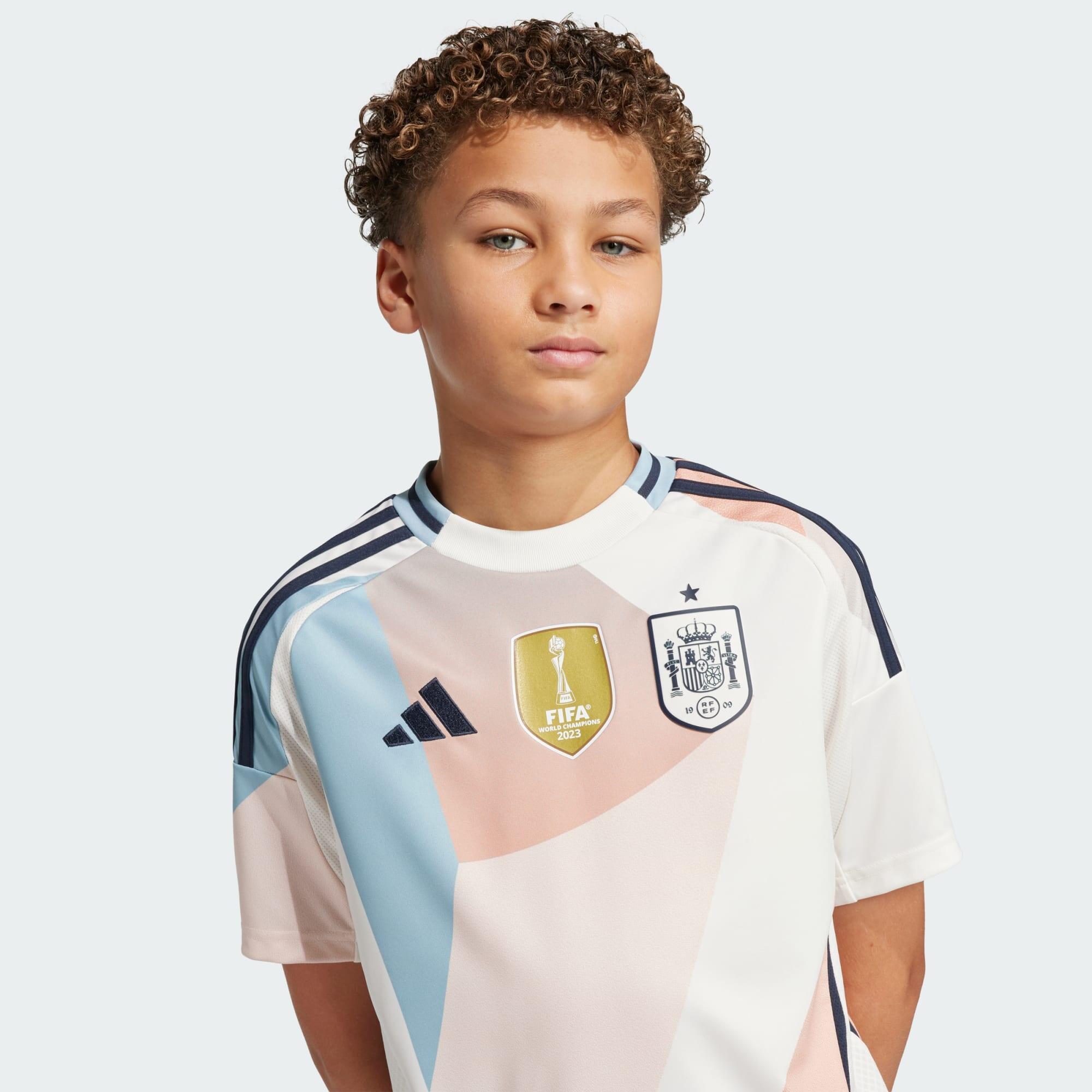 Spain 25 (Women's Team) Away Jersey Kids 4/6