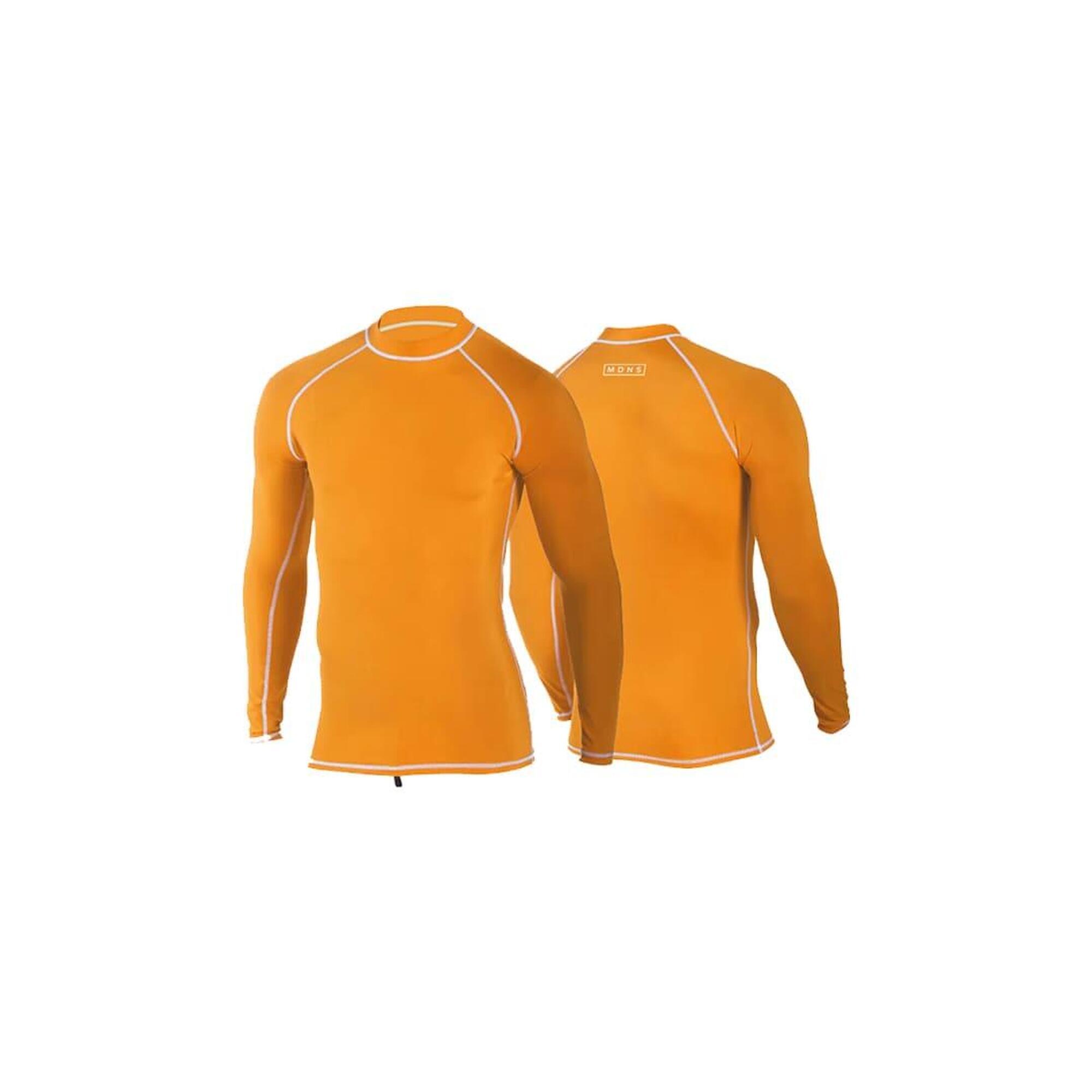 Mdns - Colorblock - Lycra L/s Upf 50 Surf Homme - Sous Combinaison - Orange - 48 Xl - Decathlon