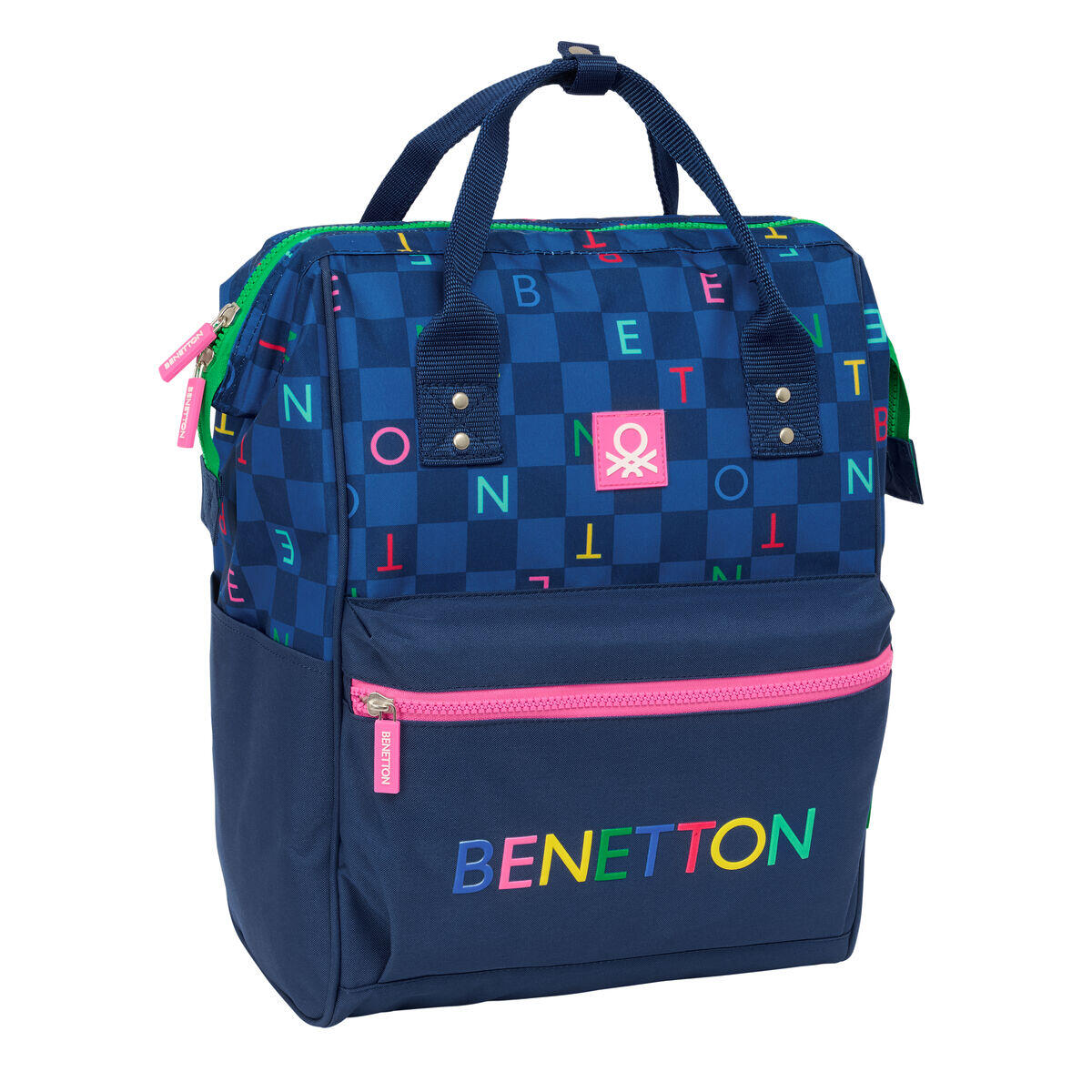 Cartable Benetton benetton Blue marine 1/4