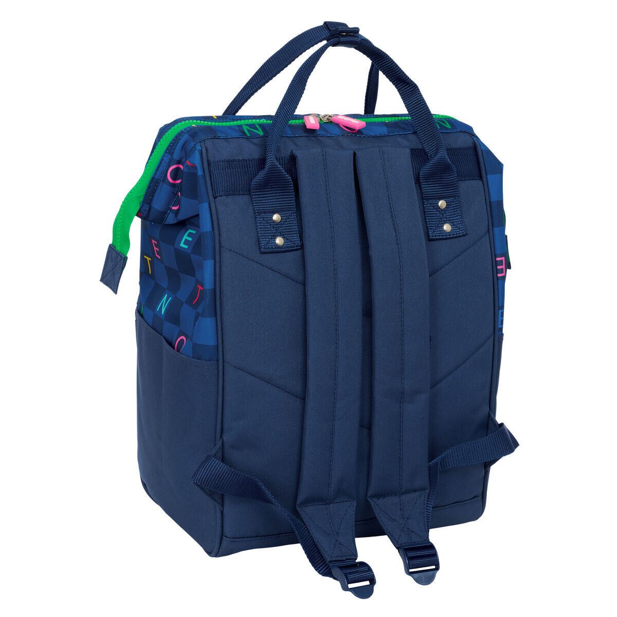 Cartable Benetton benetton Blue marine 4/4