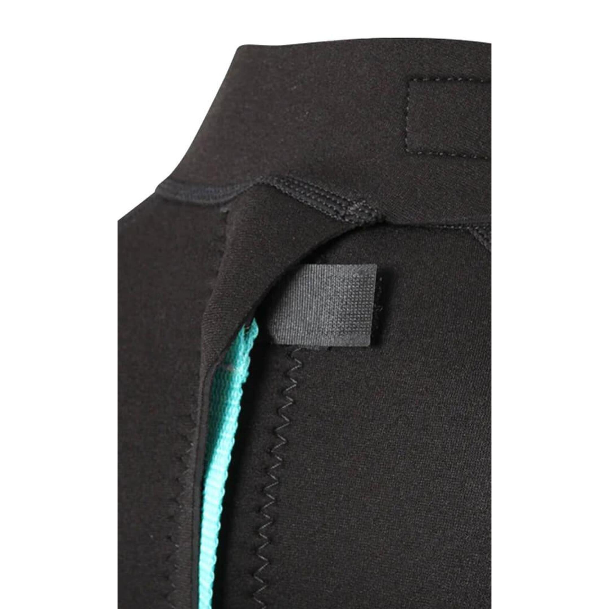 2/2 Pioneer - Zip Dos S/S Combinaison Shorty Surf Femme
