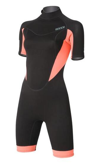 2/2 Pioneer - Zip Dos S/S Combinazione Shorty Surf Donna