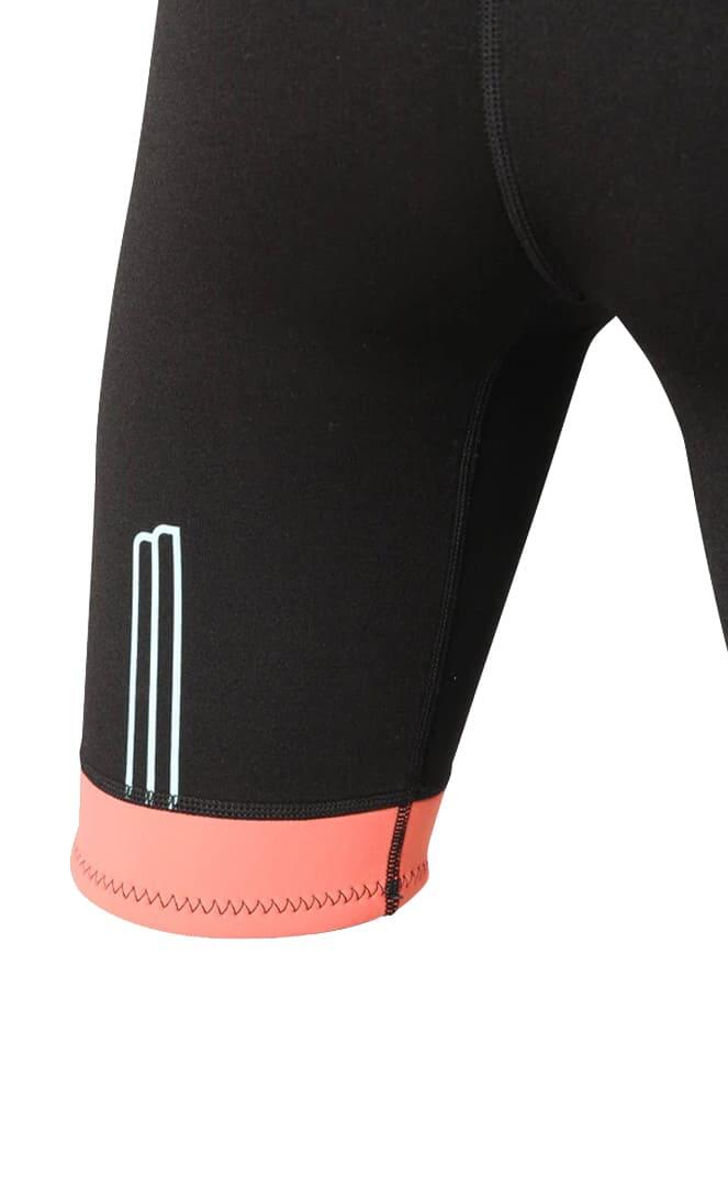 2/2 Pioneer - Zip Dos S/S Combinaison Shorty Surf Femme 6/7