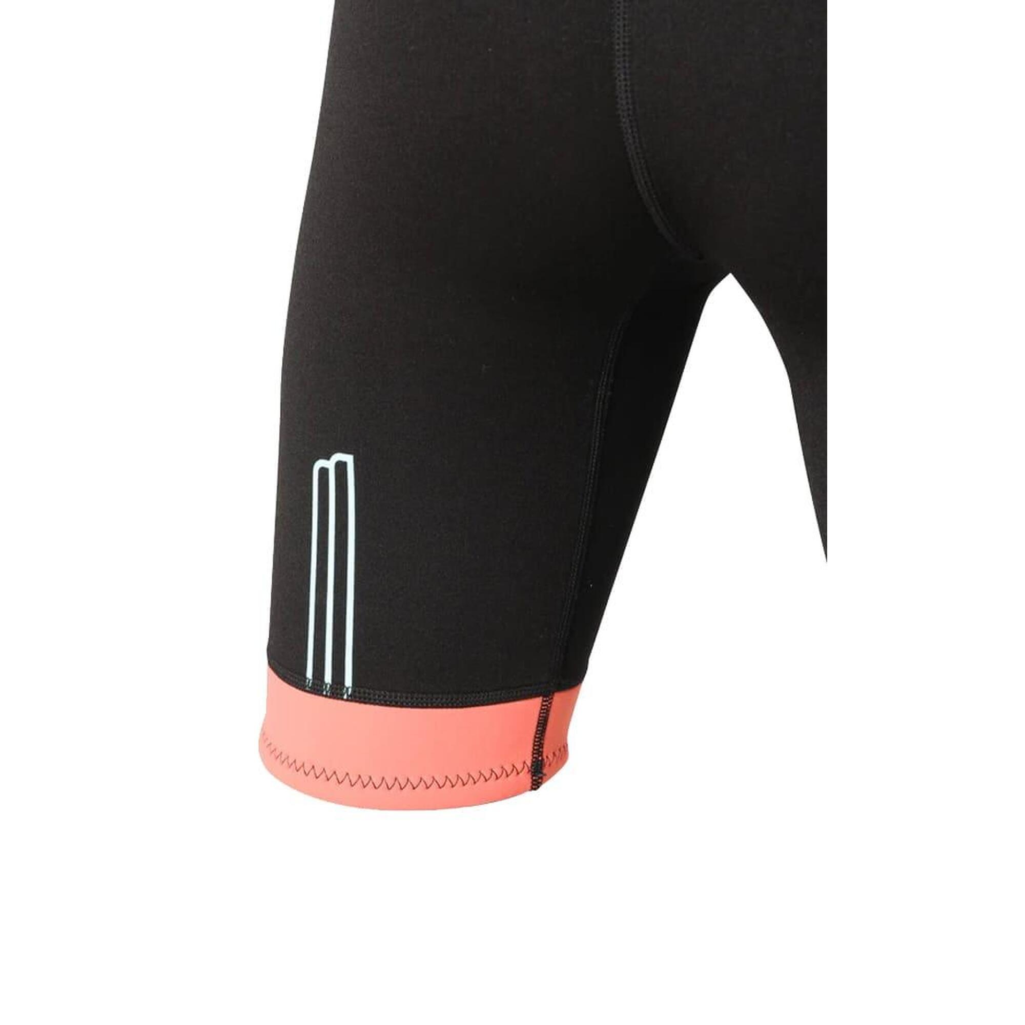2/2 Pioneer - Zip Dos S/S Combinaison Shorty Surf Femme