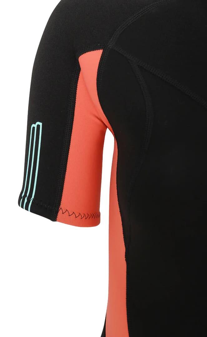 2/2 Pioneer - Zip Dos S/S Combinaison Shorty Surf Femme 5/7